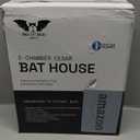 BIGBATBOX - Bat House for Outdoors - Clean Your Backyard from Mosquitoes - Wooden Bat House Kit - with Our Proven Bat Box Design