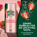Maison Perrier Forever Strawberry Flavored Sparkling Water, 11.15 Fl Oz Cans, 8 Count, 3 Pack (EXP 03/16/27)