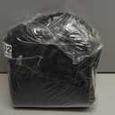 Weekender Bags for Women, Large Travel Duffel Bag Carry on Overnight Bag with Shoe Compartment and Toiletry Bag for Travel Business Gym Hospital, Black