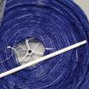 BRIGHTDECK Outdoor Christmas Ornaments, Lighted Pop-Up Outdoor Holiday Ball Decoration with 80 LED Lights, 8 Light Modes, Lighted Collapsible Holiday Decorations for Yard, Home (Blue)