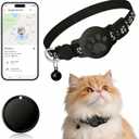 Loshall GPS Collar for Cats，Pet Tracker (Android Only) Smart tag,Waterproof Compatible with Google Find My,No Monthly Fee,Advanced Tracking Solution Smart Collar for Pet Safety Ideal Small Large Cats