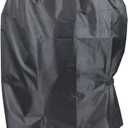 BBQ Grill Cover with Waterproof - Heavy Duty Kettle Cover Fits Most of Outdoor Cooking Gas Charcoal Grill Smoker (20.4D x 24.8H Inches)