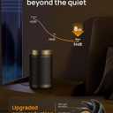 Dreo Space Heater, Portable Electric Heaters for Indoor Use with Thermostat and Remote, 2024 Upgraded, Digital Display, 12H Timer, 5 Mode, 1500W PTC Ceramic Fast Safety Heat for Office Bedroom Home (10 inch, Gold)