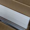 Lotus & Windoware Cordless, 2 Inch Faux Wood Blind, 24" Wide x 36" Long, Window Blinds, Blinds & Shades, Blinds for Indoor Windows, Embossed, Bright White