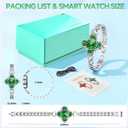 Silver Watch for Women, Luxury Casual Fashion Women's Wrist Watches with Smart Notifications, 24/7 Blood Pressure/Sleep/Heart Rate/Sport Monitor, IP68 Waterproof Women Smart Watch with Free APP