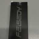 FEISEDY Oversized Polarized Sunglasses - UV400 Protection, Square Fashion Sun Glasses for Outdoor & Daily B2600 (Obsidian)