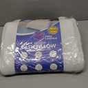 Everlasting Comfort Luxury Bath Pillows for Tub with Head and Neck Support - Non-Slip Bathtub Pillow with Suction Cups, Quick-Drying Mesh & Drying Hook - Jacuzzi & Spa Accessories for Women - White