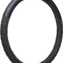 Truck Tuff Heavy-Duty Steering Wheel Cover, Durable Cover for Truck Steering Wheels  Black