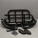 10L0L Universal Golf Cart Rear Seat Bag Holder Rack for EZGO Yamaha Club Car Carts, with Rear Safety Grab Bar