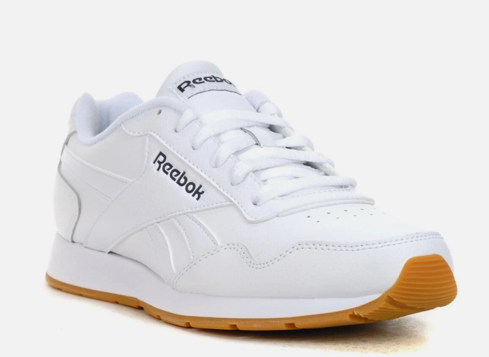 Reebok Men's Royal Glide White/Collegiate Navy Sneakers Size 10.5