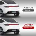 Spoiler Fit for Tesla Model Y Juniper 2025 2026, Upgrade ABS Material Rear Spoiler Wing OEM Rear Trunk Lip, Model Y Juniper Accessories, Matte Carbon Fiber