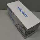 1700W Steam Iron for Clothes 20s Fast Heat-up, Non-Stick Ceramic Soleplate, 14.07 Oz Large Water Tank, Auto-Off, Burst Steam, Self-Cleaning, Roning Clothes for Home