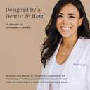 Kids Reflosser by Cocolab, Reusable Floss Holder, BPA Free Flosser for Children, Easy to Use Kids Floss Pick for Ages 5 and Under, 1 Pack, Cocofloss Not Included