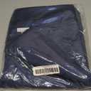 LA Linen Pack 2 Bridal Satin Backdrop, 58 by 96-Inch, Navy