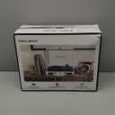 Vinyl Record Player with Built-in Speakers Vintage 3-Speed Portable Suitcase Bluetooth Turntables with USB Recording Belt-Driven LP Player Support AUX/RCA/Headphone Jack, Purple Leather