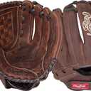 Rawlings | Player Preferred Adult Ball Glove | Baseball/Slowpitch Softball | Multiple Styles (Brown, L)