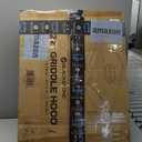 Blackstone 5011 22” Tabletop Griddle Hood, Powder Coated Steel, Black. Fits Non-Omnivore Griddles.