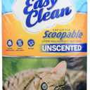 5 x Easy Clean Unscented Scoopable Cat Litter