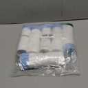 6 Gallon Trash Bags Drawstring 1.1 Mil - 120 Count Medium Garbage Bags,22.5 Liter Strong Plastic Trash Can Liners Unscented,Thick Waste Basket Bags for Home Bathroom Office Kitchen