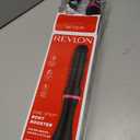 REVLON One-Step Root Booster Round Blow Dryer Brush and Hair Styler - Revive Styles, Boost Roots, and Add Volume to hair with this Hot Air Brush, 1 ½ inch Barrel (Pink)