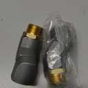 2PCS 1 Inch NPT Fuel Hose Swivel 360 Rotating Connector for Fuel Nozzle Multi Plane Fuel Plane Swivel
