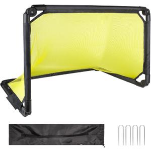 Soccer Goal Set up in 1 Sec - Auto Pop Up, Portable & Lightweight, 36 24 Collapsible Folding Soccer Nets for Kids and Youth Outdoor Soccer Ball Training Equipment Goals