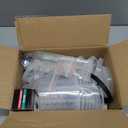 HVLP Air Spray Gun with 1.4/1.7/2mm Nozzles & Air Compressor Regulator, Air Spray Paint Gun w/10pcs 600cc Mixing Cup and Lids, Automotive Paint Sprayer for Car, House Painting, Furniture (Black)