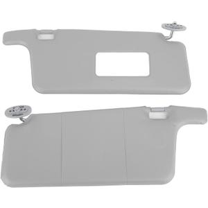 Pair of Sun Visor Replacement Left and Right Sunlight Blocking Sunvisor Assy ABS Glass Sun Shielding Visor Fit for 1996 to 2001
