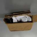 6 Pack Pipe Shelf Brackets 10 Inch, Industrial Iron Pipe Floating Shelves Bracket Heavy Duty Metal Shelving Brackets for DIY Shelves