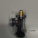 DOZYANT POL Propane Tank Adapter with Gauge Universal Fit Convert POL LP Tank Valve to QCC1 / Type 1, Old to New Connection Type, Propane Tank Gauge, Silver