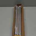 AmazerBath Nickel Spring Tension Shower Curtain Rod 31-75 Inches, 1 Inch Diameter Heavy Duty Tension Rod Rust Proof Bathroom Curtain Rod, Adjustable No Drill Easy Segmented Installation