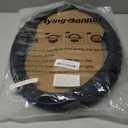 Flying Banner car Steering Wheel Cover Faux Leather Massage Universal fit 3D Honeycomb Hole Anti-Slip Sporty 15 Inches (Blue Black)