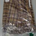 VHC Brands Prescott Plaid Cotton Rustic Kitchen Curtains Rod Pocket Drawstring Ties Bedding Accessory, Prairie Swag 36x36x18