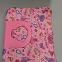 Princess Samsung Tab A9 Tablet Case for Kids Girls Light EVA Kids Friendly Samsung Tab A9 8.7 inch Case with Handle Kickstand Kids Pro Shockproof Full Cover for Girl Gift (GZ) (Pink)