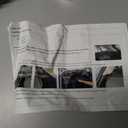 Cargo Cover for Ford Edge 2025-2015 Accessories Retractable Trunk Cover Security Shielding Shade Cargo Luggage Cover Trunk Privacy Protection (Carbon Fiber Texture)