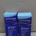 Differin Acne Treatment Gel, 60 Day Supply, Retinoid Treatment for Face with 0.1% Adapalene, Gentle Skin Care for Acne Prone Sensitive Skin, 15g Tube (Pack of 2)