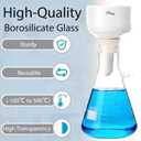 500ml Vacuum Filtering Kit - Buchner Funnel Filtering kit,for Hand-held Vacuum PumpUsed in Laboratory