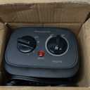 Space Heater, 1500W Electric Heaters Indoor Portable with Thermostat, PTC Fast Heating Ceramic Room Small Heater with Heating and Fan Modes for Bedroom, Office and Indoor Use