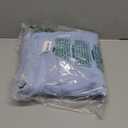 BGment Star Room Darkening Curtains for Kids Bedroom - Grommet Thermal Insulated Silver Star Print Kids Curtains for Living Room, Set of 2 Panels, Baby Blue, 52 x 63 Inch