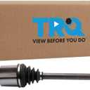 TRQ Front Right CV Axle Shaft Assembly Passenger Side Compatible with 2013-2018 Ford Escape NCV11165 66-2362 CV6Z3B436AQ 447-03157R FD8208