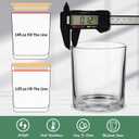SUPMIND 20 Pack 14 fl.oz Glass Candle Jars - Clear Empty Candle Vassels with Bamboo Lids, Bulk Containers Jars for Making Candles 12 14 fl.oz