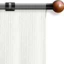 Tapestry Hanger Telescopic Rod 32-76Inch, Adjustable Wall Hanging Bar for Heavy Duty Tapestries, Blankets, Quilts & Banner Displays. Wall Mounting Pole for Room Decor(Black)