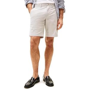 Tommy Hilfiger Men's Casual Cotton Shorts 9 Inch with Stretch (Gray) 31