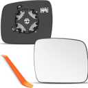 Passenger Side Mirror Replacement for Land Rover Discovery 4 2010-2014, Freelander 2 2011-2015, Right Side Mirrors Replacement Glass Land Rover LR4 LR2