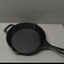 Mueller Heavy-Duty Cast Iron Skillet 10-inch, Pre-Seasoned Cast Iron Pan, Safe Across All Cooktops, Oven, BBQ, or Campfire, Handles & Dual Pouring