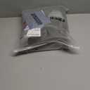 FREE SOLDIER Men's Outdoor Softshell Fleece Lined Cargo Pants Snow Ski Hiking Pants with Belt (32W x 30L, Army Green)