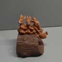 Elenon Rabbit Decorative Gutter Downspout Extension Statue, Animal Gutter Guardian Rain Downspout Extender, Garden Splash Block Outdoor Sculpture for 3"  4" Down Spouts Decor