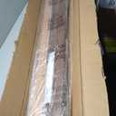 DEZ FURNISHINGS Cordless 2" Signature Faux Wood Blind, 35" W x 48" H, Bark Brown