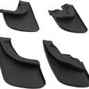 Front & Rear Mud Flaps Splash Guards fit for 2005-2015 Toy-OTA Tacoma for Vehicle with OEM Fender Flares Only, 4-Pc Set Easy to Clean and Install, Mud Guards Splash Guard Black