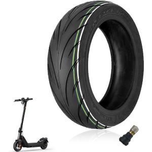 9.5 x 2.50 Off-Road Tire 9.5 Inch Tubeless Tire for Niu KQI3 Electric Scooter Accessories Rear Front Wheel Replacement Tire Anti-skid Shockproof (1 Pce, type 2)